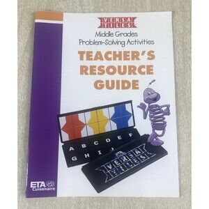 Versa Tiles Middle Grades Problem Solving Activities Teacher Resource Guide ***